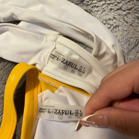 Zaful Two Tone Bikini Set - Picture 4 of 5